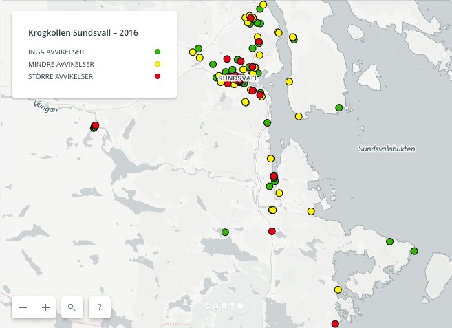 Varannan Sundsvallskrog f&aring;r anm&auml;rkning av kommunen